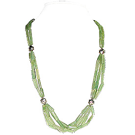 Green Aventurine Necklace 'Rainforest'
