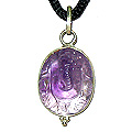 Amethyst Ganesh Pendants