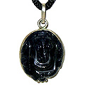 Blue Aventurine Ganesh Pendants