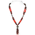 Carnelian and Garnet Necklace 'Feelings'
