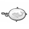 Crystal Quartz Zodiac Pendants