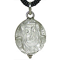 Crystal Quartz Ganesh Pendants