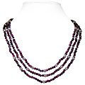 Garnet Necklace 'Grace'