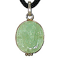 Green Aventurine Ganesh Pendants