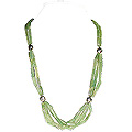 Green Aventurine Necklace 'Rainforest'