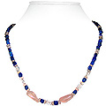 Rose Quartz Necklace 'Secret'