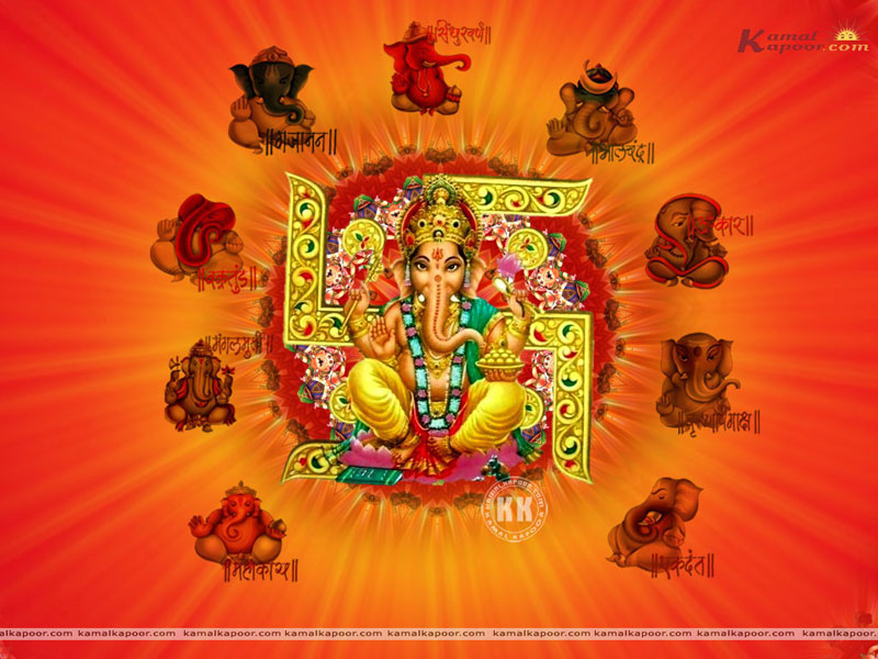 Ganesh Wallpapers free, Posters of Ganesha, free Indian God pics